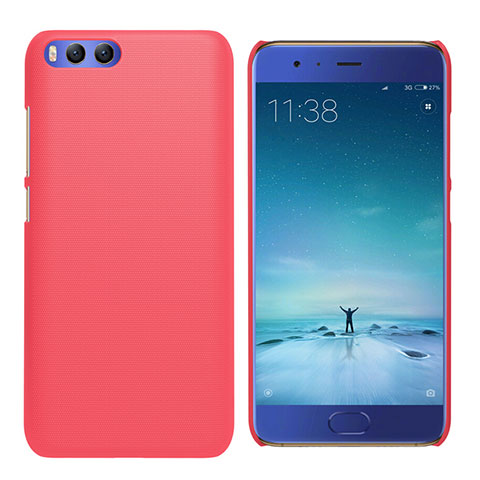 Funda Dura Plastico Rigida Mate P01 para Xiaomi Mi 6 Rojo