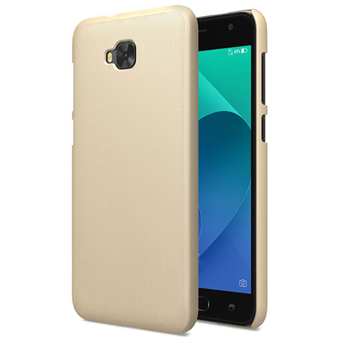 Funda Dura Plastico Rigida Mate para Asus Zenfone 4 Selfie ZD553KL Oro