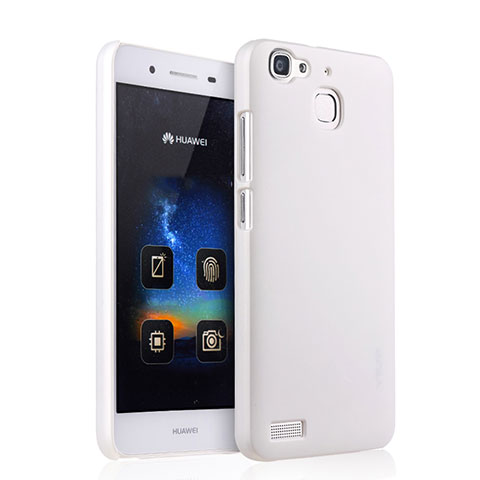 Funda Dura Plastico Rigida Mate para Huawei Enjoy 5S Blanco