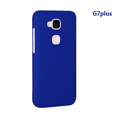 Funda Dura Plastico Rigida Mate para Huawei G7 Plus Azul