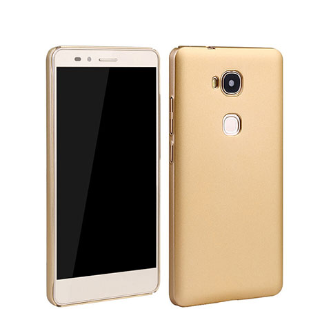 Funda Dura Plastico Rigida Mate para Huawei GR5 Oro