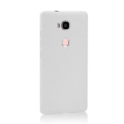 Funda Dura Plastico Rigida Mate para Huawei Honor 5X Blanco