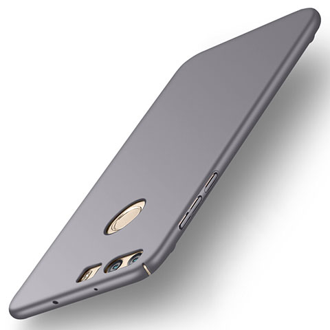 Funda Dura Plastico Rigida Mate para Huawei Honor 8 Gris