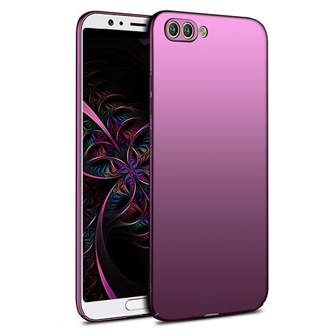 Funda Dura Plastico Rigida Mate para Huawei Honor V10 Morado