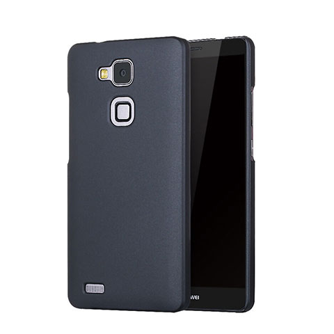 Funda Dura Plastico Rigida Mate para Huawei Mate 7 Gris