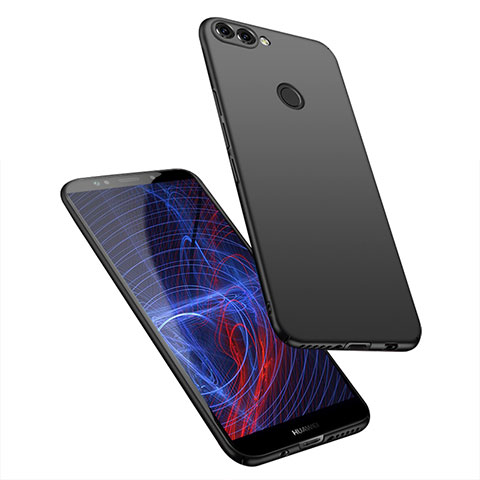 Funda Dura Plastico Rigida Mate para Huawei Y9 (2018) Negro