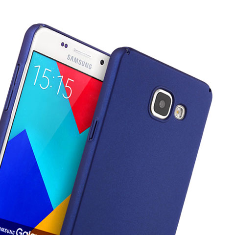 Funda Dura Plastico Rigida Mate para Samsung Galaxy A5 (2016) SM-A510F Azul