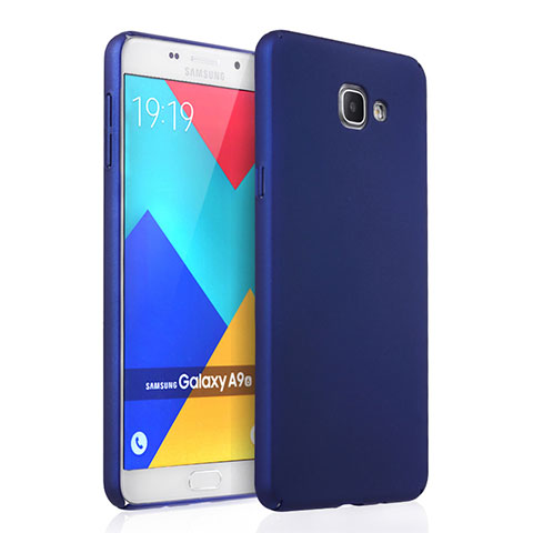 Funda Dura Plastico Rigida Mate para Samsung Galaxy A9 (2016) A9000 Azul