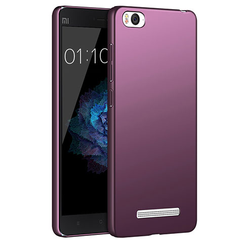 Funda Dura Plastico Rigida Mate para Xiaomi Mi 4C Morado