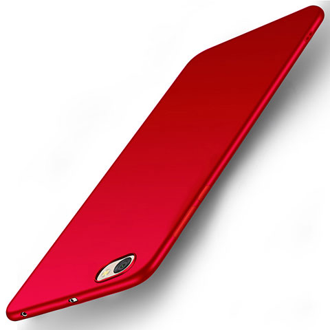 Funda Dura Plastico Rigida Mate para Xiaomi Redmi Note 5A Standard Edition Rojo