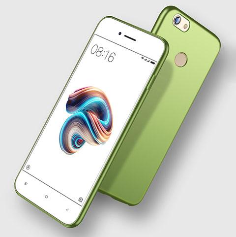 Funda Dura Plastico Rigida Mate para Xiaomi Redmi Y1 Verde