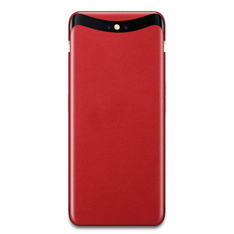 Funda Dura Plastico Rigida Mate Twill para Oppo Find X Super Flash Edition Rojo