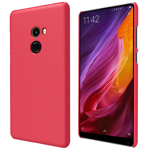 Funda Dura Plastico Rigida Perforada para Xiaomi Mi Mix Evo Rojo