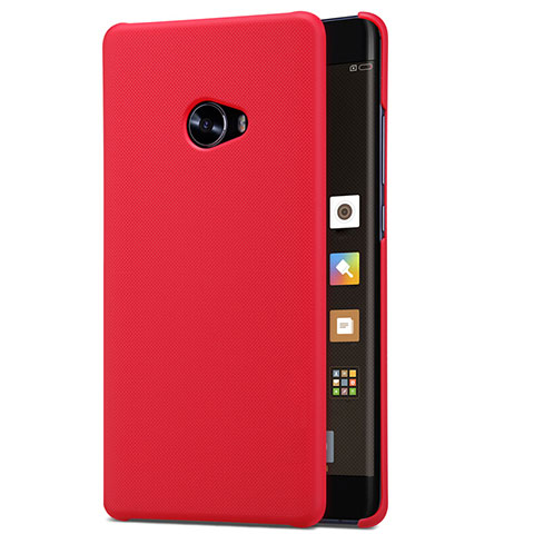 Funda Dura Plastico Rigida Perforada para Xiaomi Mi Note 2 Rojo