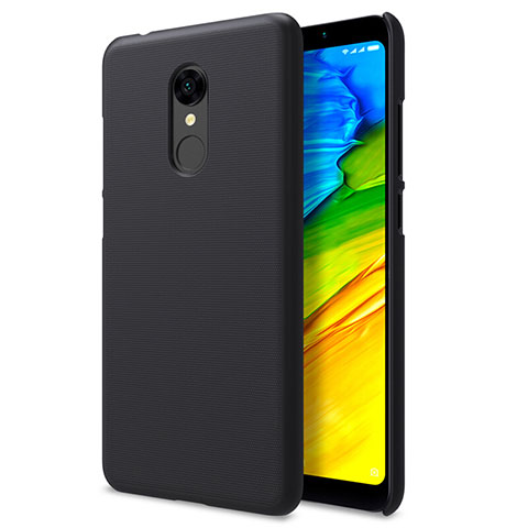 Funda Dura Plastico Rigida Perforada para Xiaomi Redmi 5 Negro