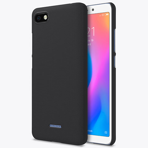 Funda Dura Plastico Rigida Perforada para Xiaomi Redmi 6A Negro