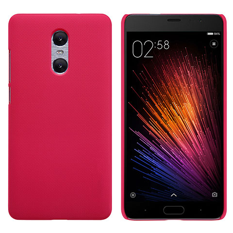 Funda Dura Plastico Rigida Perforada para Xiaomi Redmi Pro Rojo