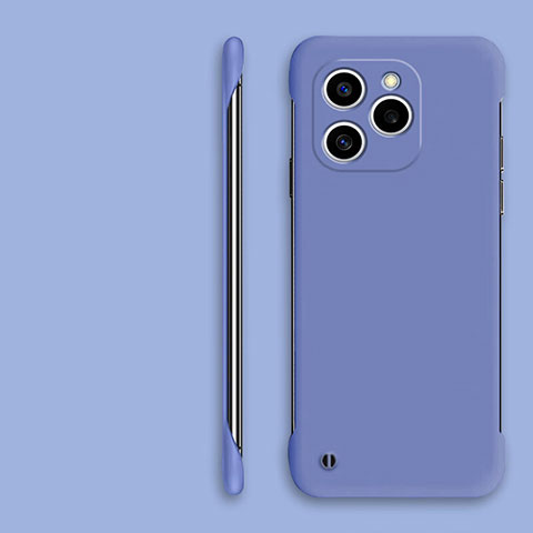 Funda Dura Plastico Rigida Sin Marco Carcasa Mate P01 para Huawei Honor 60 SE 5G Gris Lavanda