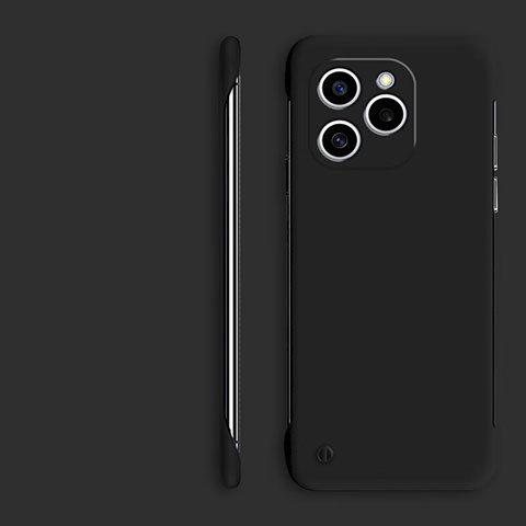 Funda Dura Plastico Rigida Sin Marco Carcasa Mate P01 para Huawei Honor 60 SE 5G Negro