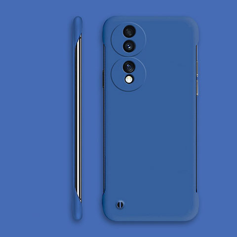 Funda Dura Plastico Rigida Sin Marco Carcasa Mate P01 para Huawei Honor 70 5G Azul