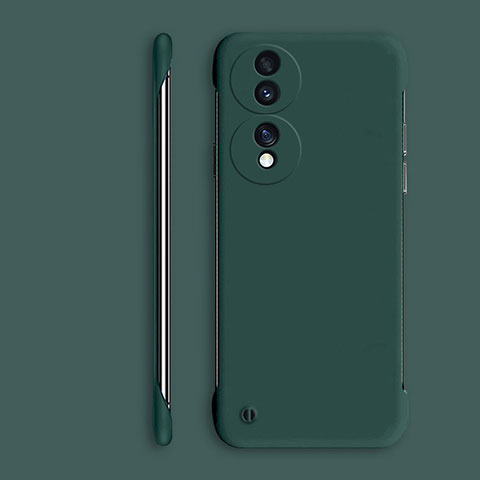 Funda Dura Plastico Rigida Sin Marco Carcasa Mate P01 para Huawei Honor 70 5G Verde