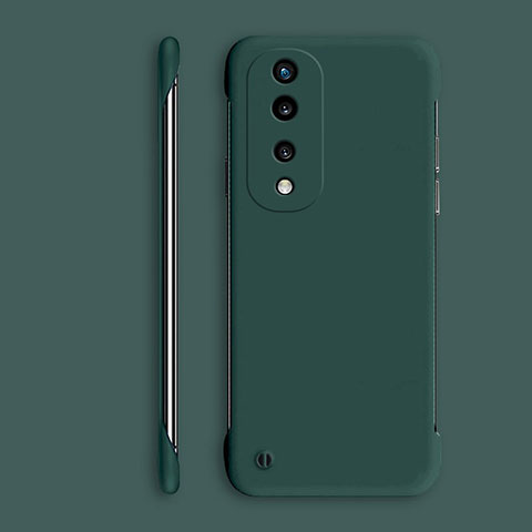 Funda Dura Plastico Rigida Sin Marco Carcasa Mate P01 para Huawei Honor 70 Pro 5G Verde Noche