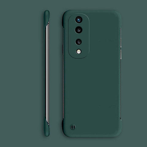 Funda Dura Plastico Rigida Sin Marco Carcasa Mate P01 para Huawei Honor 70 Pro+ Plus 5G Verde Noche