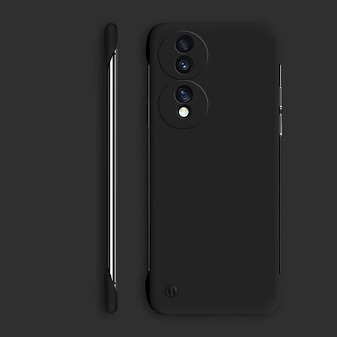 Funda Dura Plastico Rigida Sin Marco Carcasa Mate P01 para Huawei Honor X7b Negro