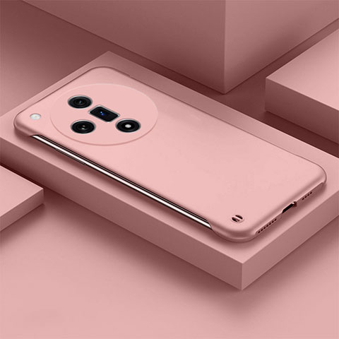 Funda Dura Plastico Rigida Sin Marco Carcasa Mate P01 para Oppo Find X7 Ultra 5G Rosa