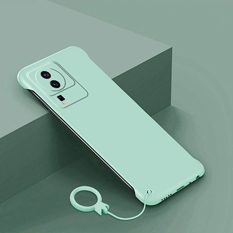 Funda Dura Plastico Rigida Sin Marco Carcasa Mate P01 para Vivo iQOO Neo7 SE Menta Verde