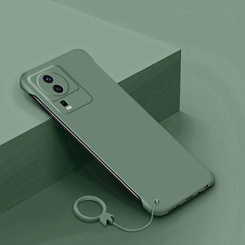 Funda Dura Plastico Rigida Sin Marco Carcasa Mate P01 para Vivo iQOO Neo7 SE Verde Noche