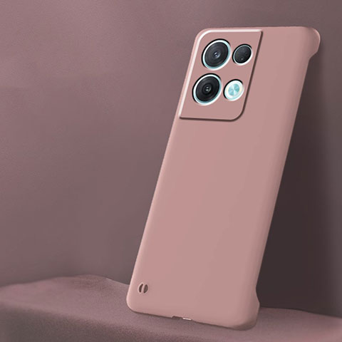 Funda Dura Plastico Rigida Sin Marco Carcasa Mate P01 para Xiaomi Redmi Note 13 5G Rosa