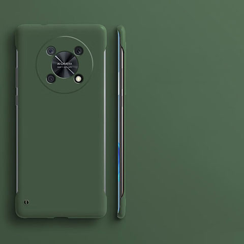 Funda Dura Plastico Rigida Sin Marco Carcasa Mate para Huawei Enjoy 50 Pro Verde Noche