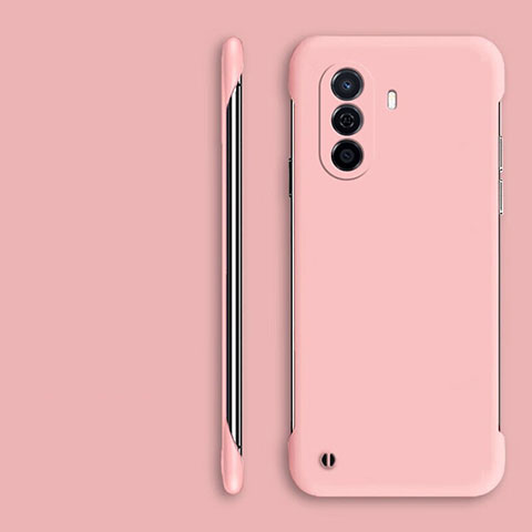 Funda Dura Plastico Rigida Sin Marco Carcasa Mate para Huawei Enjoy 50 Rosa