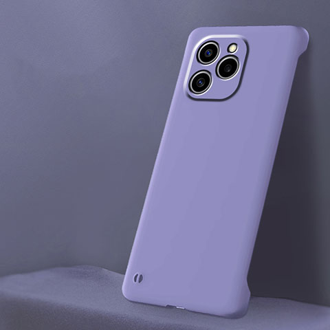 Funda Dura Plastico Rigida Sin Marco Carcasa Mate para Huawei Honor 60 SE 5G Morado