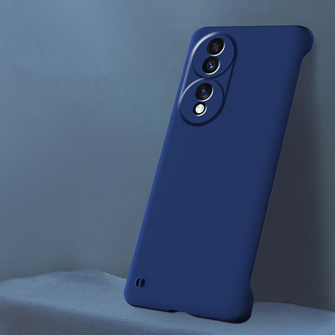 Funda Dura Plastico Rigida Sin Marco Carcasa Mate para Huawei Honor 70 5G Azul