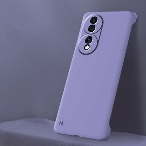 Funda Dura Plastico Rigida Sin Marco Carcasa Mate para Huawei Honor 70 5G Morado