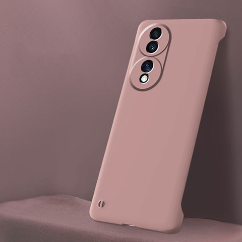 Funda Dura Plastico Rigida Sin Marco Carcasa Mate para Huawei Honor 70 5G Rosa