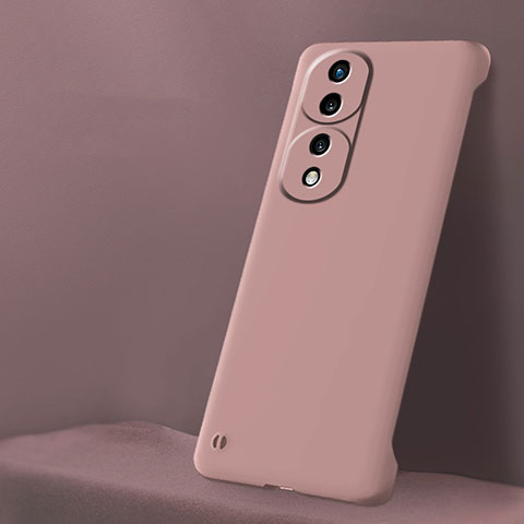 Funda Dura Plastico Rigida Sin Marco Carcasa Mate para Huawei Honor 70 Pro+ Plus 5G Rosa