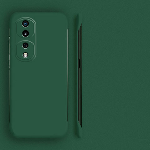 Funda Dura Plastico Rigida Sin Marco Carcasa Mate para Huawei Honor 80 Pro 5G Verde Noche