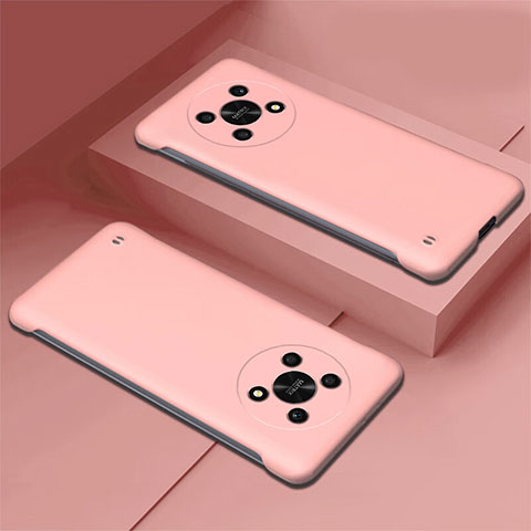 Funda Dura Plastico Rigida Sin Marco Carcasa Mate para Huawei Honor X9 5G Rosa