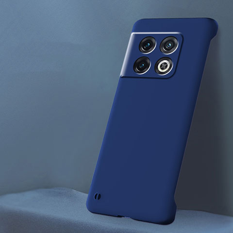 Funda Dura Plastico Rigida Sin Marco Carcasa Mate para OnePlus 10 Pro 5G Azul