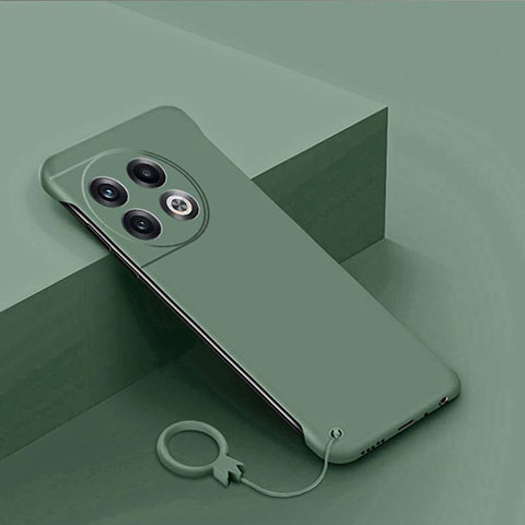 Funda Dura Plastico Rigida Sin Marco Carcasa Mate para OnePlus 11R 5G Verde