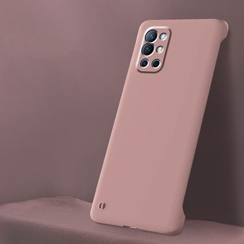 Funda Dura Plastico Rigida Sin Marco Carcasa Mate para OnePlus 9R 5G Rosa