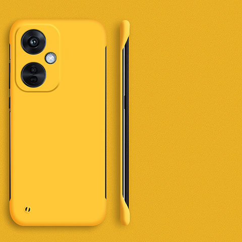 Funda Dura Plastico Rigida Sin Marco Carcasa Mate para OnePlus Nord CE 3 5G Amarillo