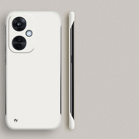 Funda Dura Plastico Rigida Sin Marco Carcasa Mate para OnePlus Nord CE 3 5G Blanco