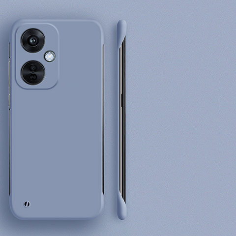 Funda Dura Plastico Rigida Sin Marco Carcasa Mate para OnePlus Nord CE 3 5G Gris Lavanda