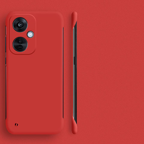 Funda Dura Plastico Rigida Sin Marco Carcasa Mate para OnePlus Nord CE 3 5G Rojo