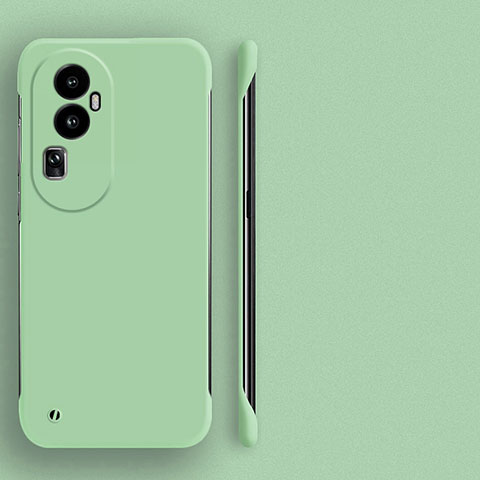 Funda Dura Plastico Rigida Sin Marco Carcasa Mate para Oppo Reno10 Pro+ Plus 5G Menta Verde