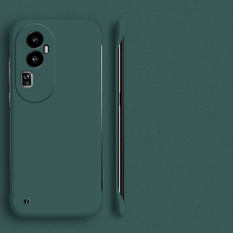 Funda Dura Plastico Rigida Sin Marco Carcasa Mate para Oppo Reno10 Pro+ Plus 5G Verde